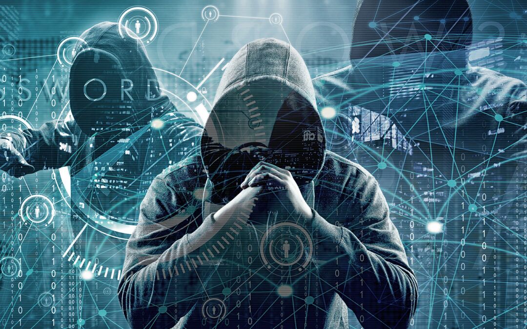 Cybersecurity - multiple hackers